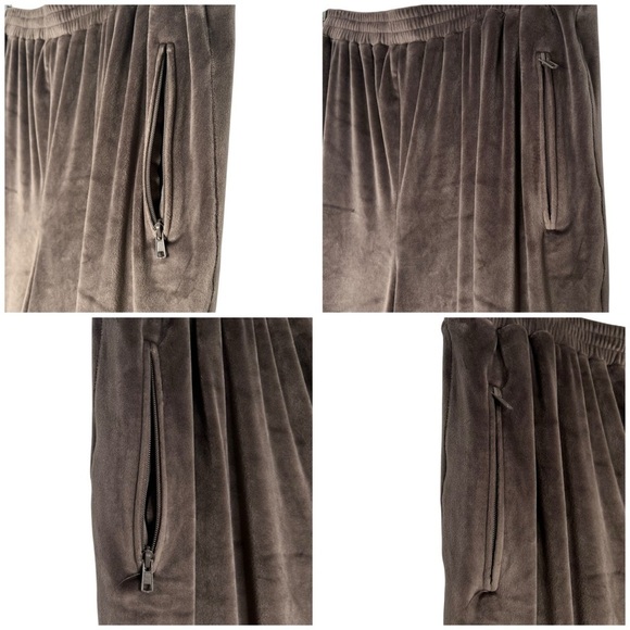 SKIMS Velour Set Amethyst Cropped Hoodie and High Waist Jogger Set 2XL - Picture 13 of 16